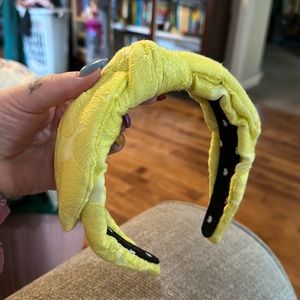 Lemon Lele Sadoughi Bow Top Knot Headband